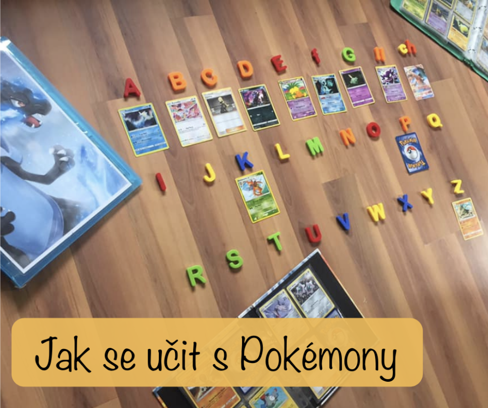 čteni psani pokemon